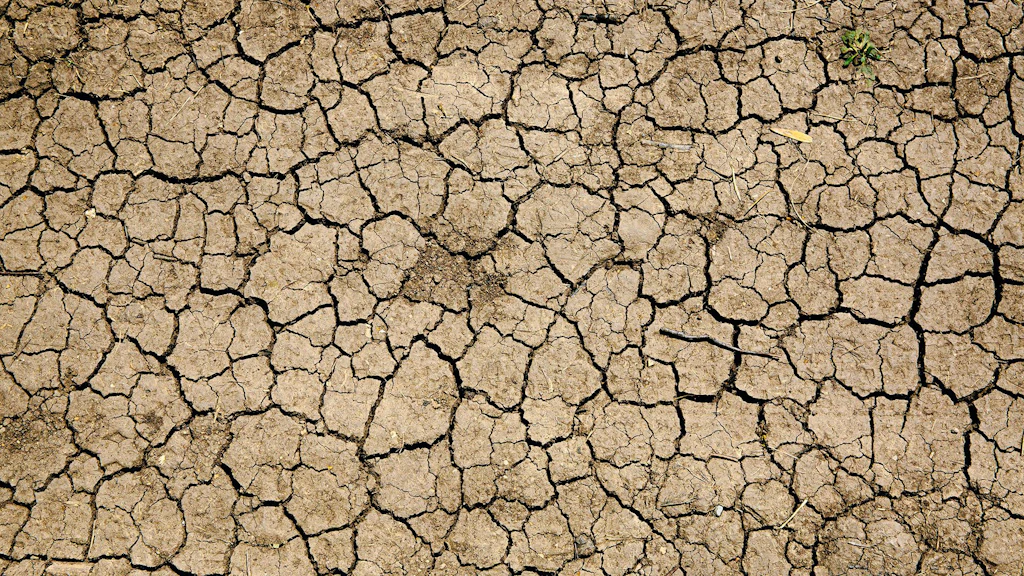 Dry earth