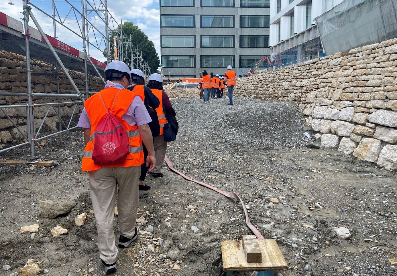 GPDRR field visit on water management in Geneva